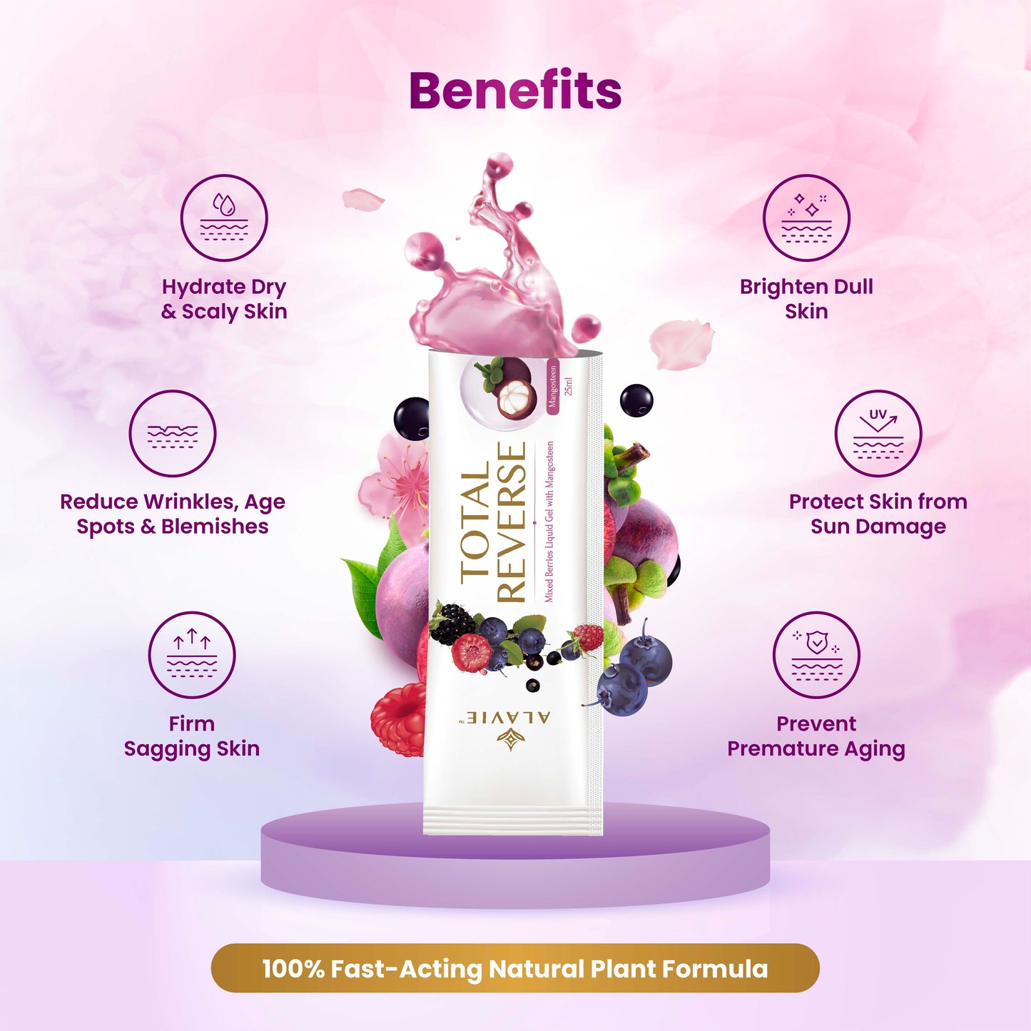 AVALON ALAVIE Total Reverse 15s Liquid Gel (Antioxidant Juice)