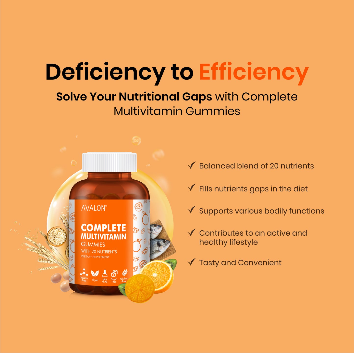 AVALON® Complete Multivitamin Gummies