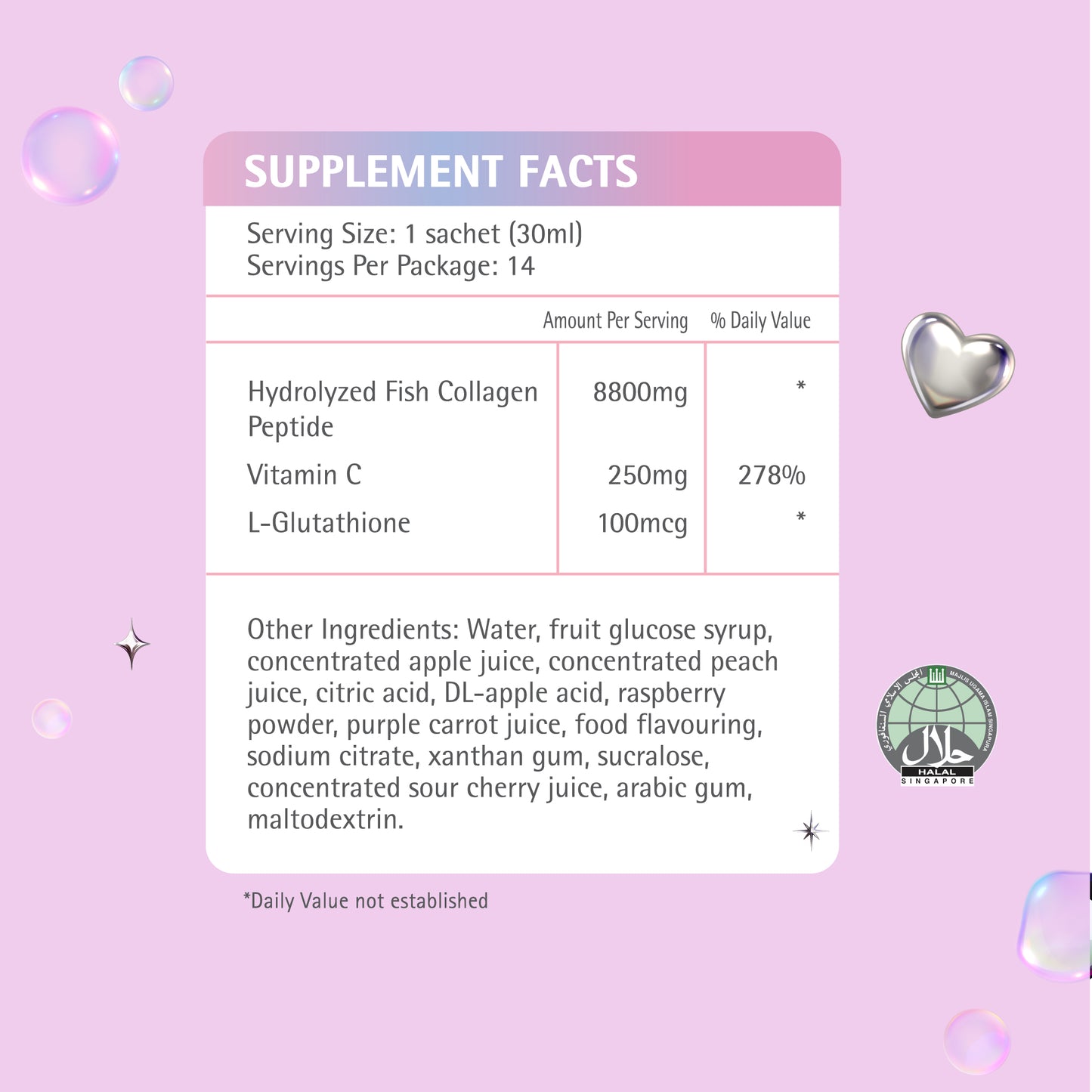 AVALON® Radiance 8000mg Collagen Peptides