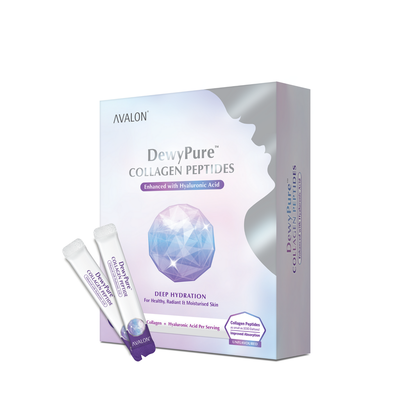 AVALON® DewyPure Collagen Peptide (Marine Collagen Peptide + Hyaluronic Acid)