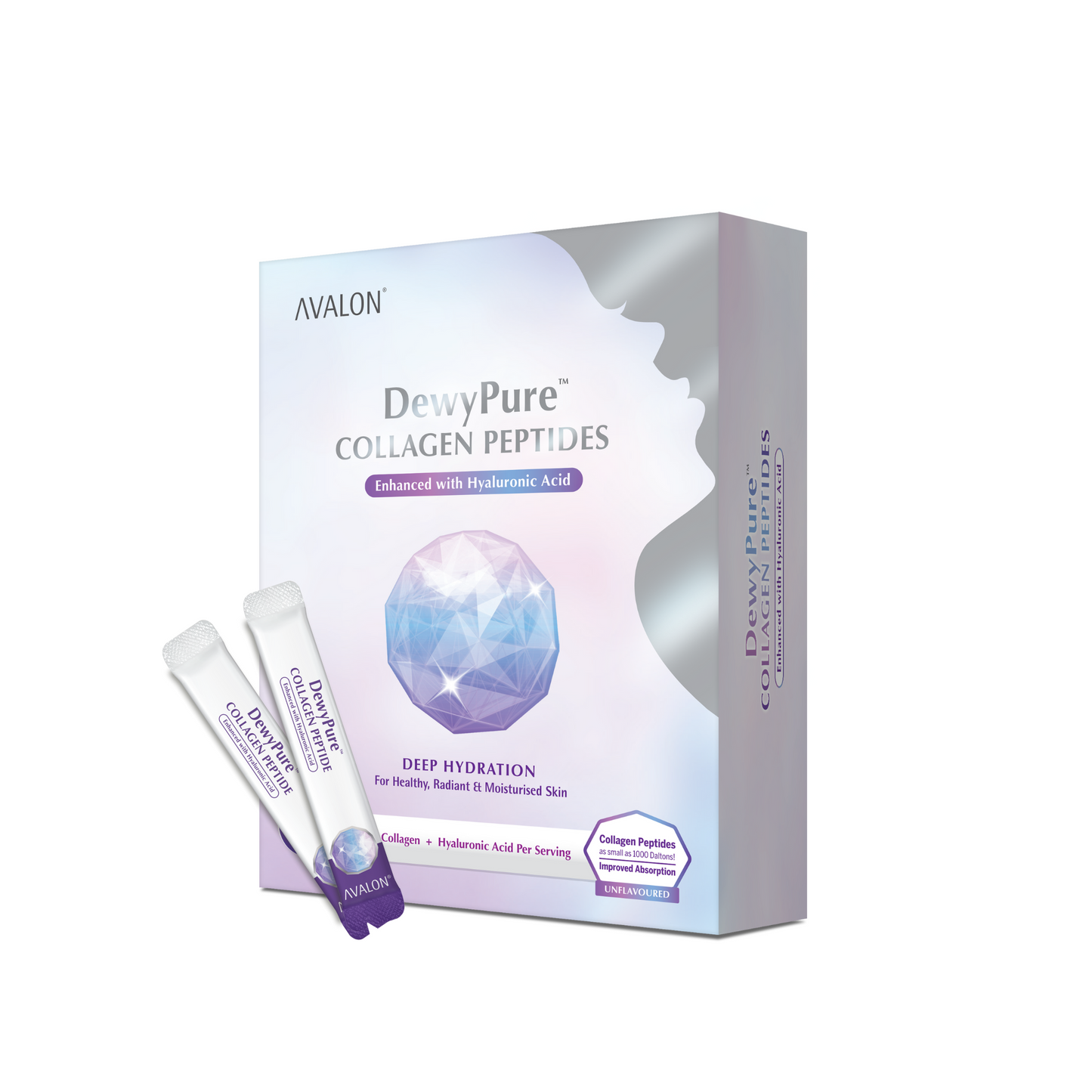 AVALON® DewyPure Collagen Peptide (Marine Collagen Peptide + Ceramide)