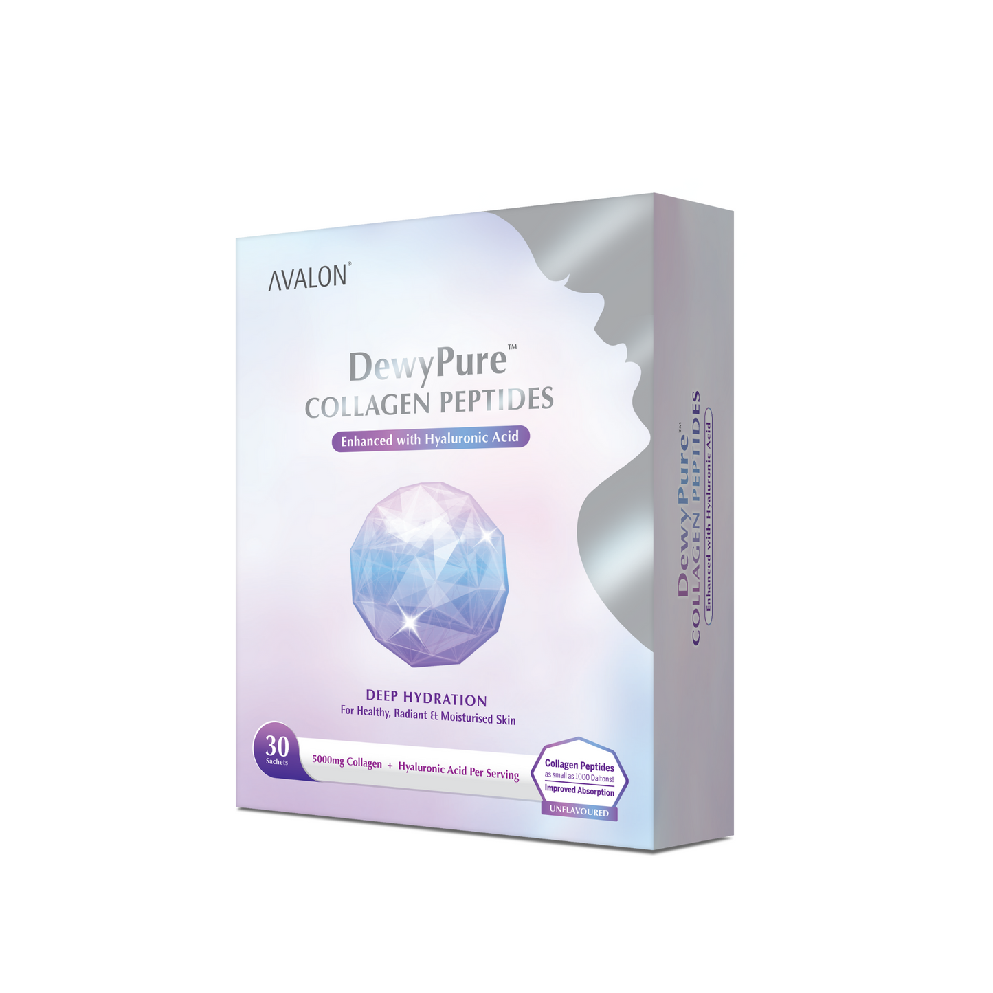AVALON® DewyPure Collagen Peptide (Marine Collagen Peptide + Hyaluronic Acid)