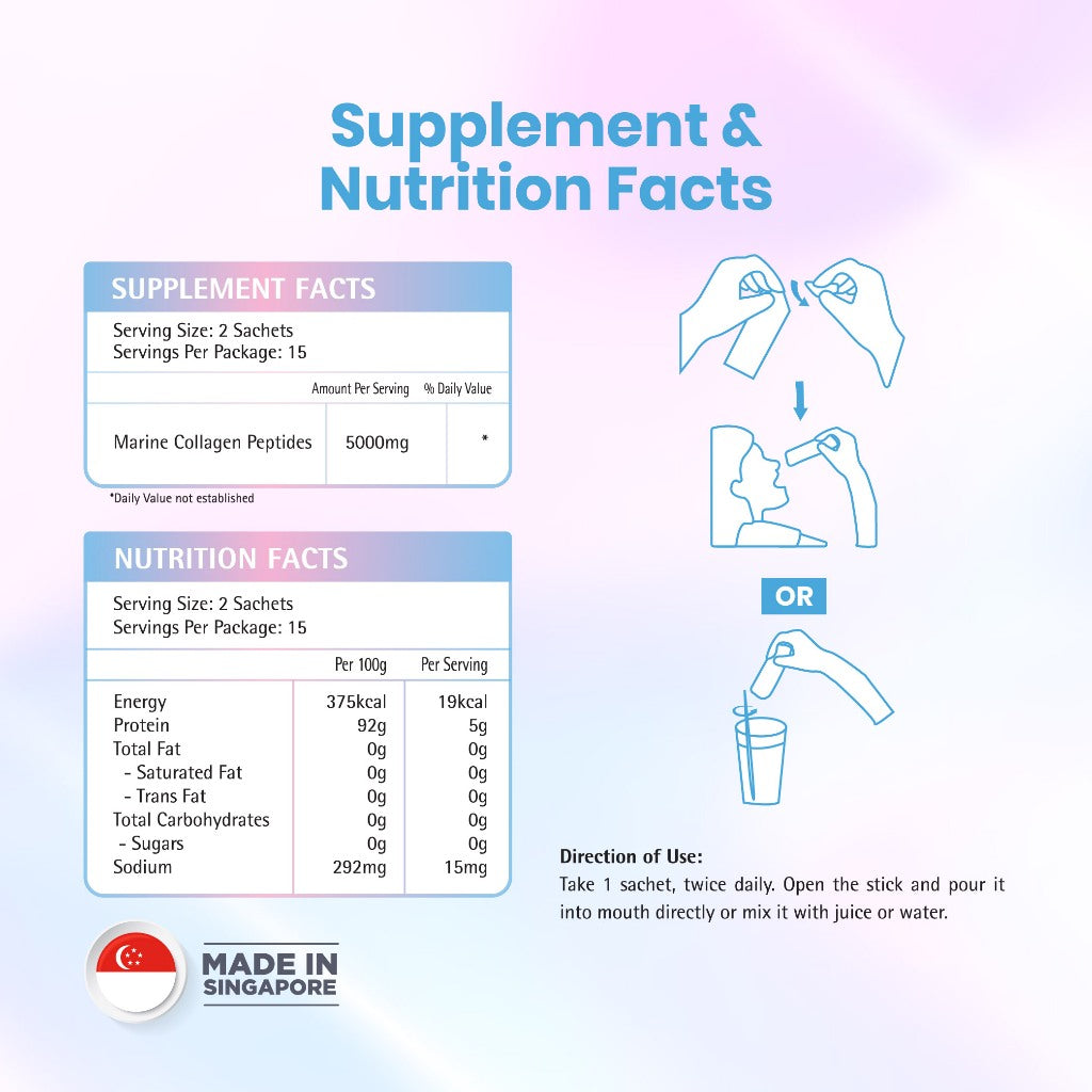 AVALON® CrystalPure Collagen (100% Pure Marine Collagen Peptide)