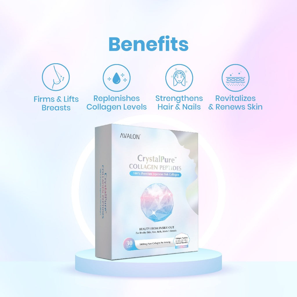 AVALON® CrystalPure Collagen (100% Pure Marine Collagen Peptide)