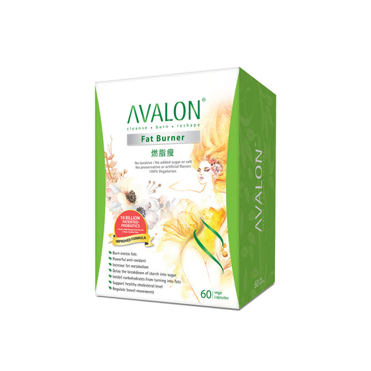 AVALON® Fat Burner (w/ 10 Billion Patented Slimming Probiotics)
