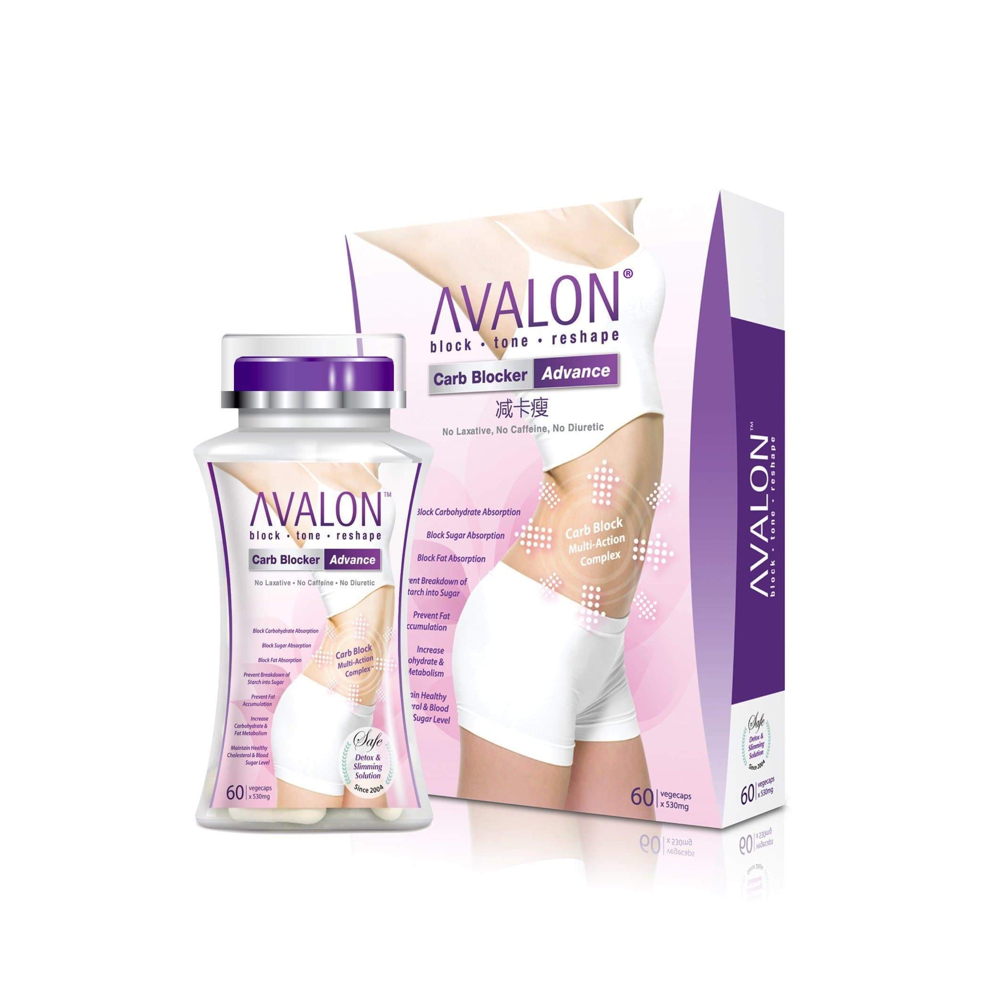 Avalon Carb Blocker Advance - Avalon Health & Beauty
