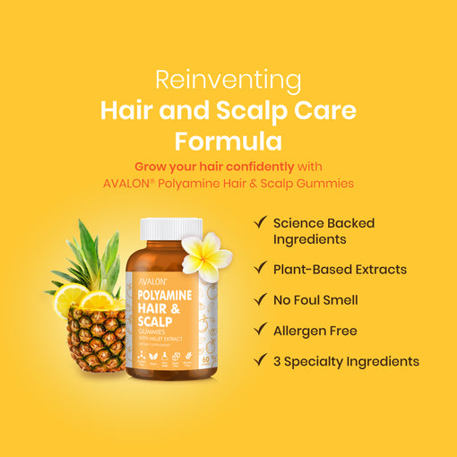 AVALON® Polyamine Hair and Scalp Gummies