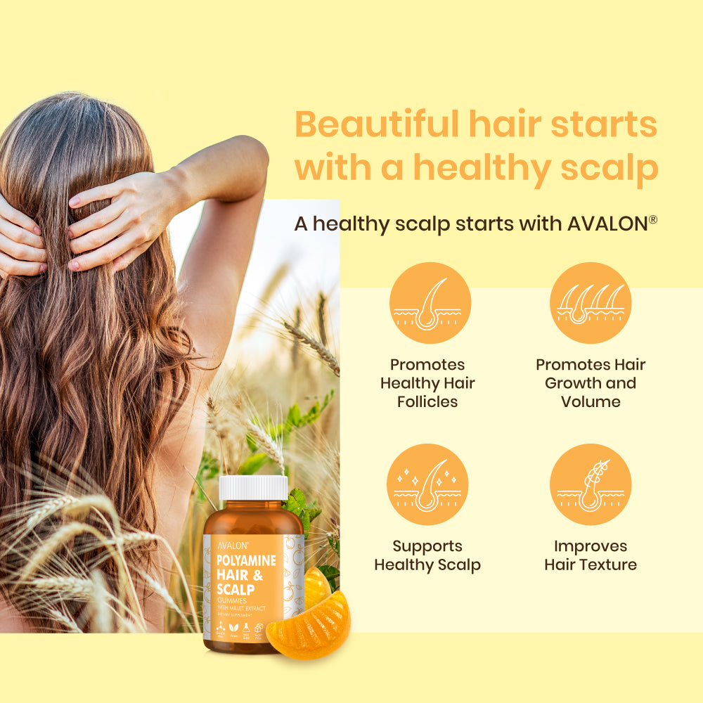 AVALON® Polyamine Hair and Scalp Gummies